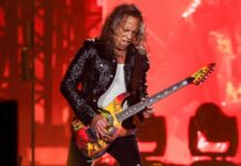 Kirk Hammetts Black Sabbath-Tribute-Gitarre zum Verkauf