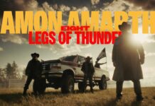 Amon Amarth im ‘Eight Legs Of Thunder’-Clip