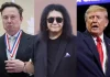 Gene Simmons hat Handy-Nummern von Donald Trump & Elon Musk